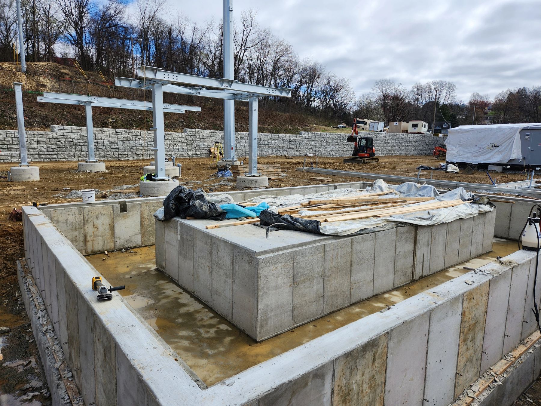 PBI substation and concrete support project
