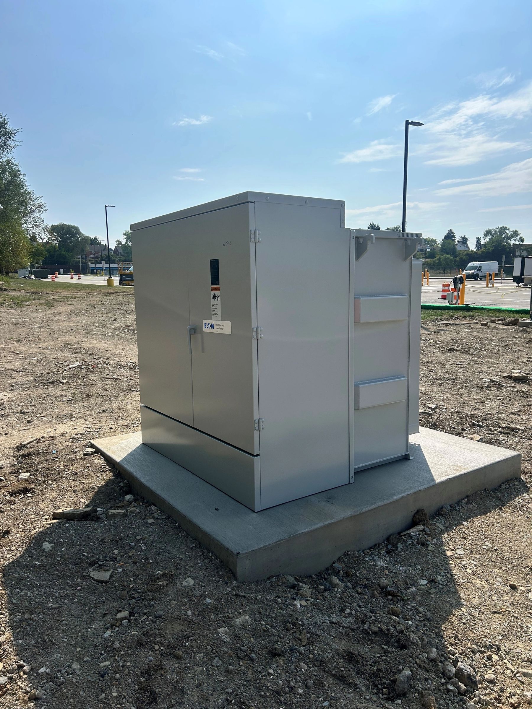 Medium voltage transformer installation by PBI Electric